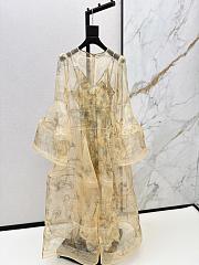 Zimmermann Rebellion Lantern Gown in Ocean Atlas 6938DC261 - 1