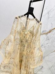 Zimmermann Rebellion Lantern Gown in Ocean Atlas 6938DC261 - 5