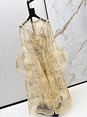 Zimmermann Rebellion Lantern Gown in Ocean Atlas 6938DC261 - 4