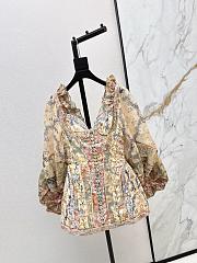 Zimmermann Rebellion Corded Mini Dress in Spliced Floral 6349DC261 - 6