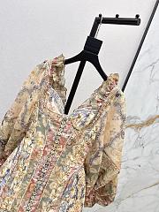 Zimmermann Rebellion Corded Mini Dress in Spliced Floral 6349DC261 - 2