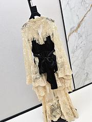 Zimmermann Hypnotic Satin Drape Dress in Black - 6