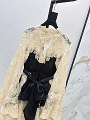 Zimmermann Hypnotic Satin Drape Dress in Black - 5