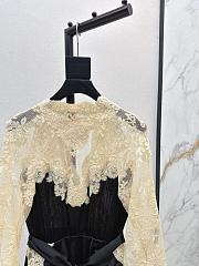 Zimmermann Hypnotic Satin Drape Dress in Black - 4