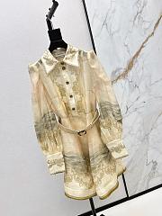 Zimmermann Rebellion Marine Mini Dress in Sunset 6561DC261 - 4