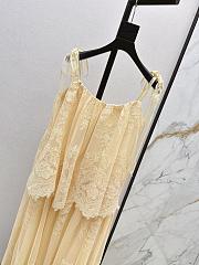 Zimmermann Luna Tiered Lace Slip in Cream 6032DS261 - 2