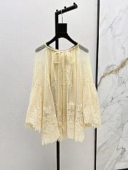 Zimmermann Luna Tiered Lace Blouse in Cream 6031TS261 - 1