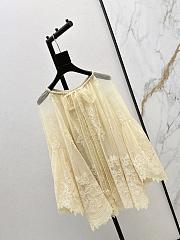 Zimmermann Luna Tiered Lace Blouse in Cream 6031TS261 - 5