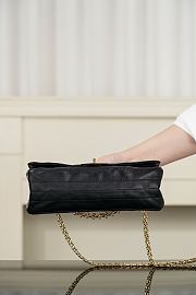 Spring Summer 2026 Chanel 2.55 Handbag Lambskin Black - 16x24x7.5cm - 2