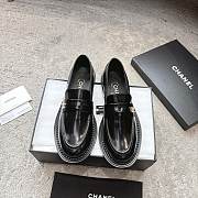 Chanel Moccasins Calfskin Black G46995 - 4