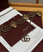 Gucci Chain Belt Strawberry And Double Gold - 3