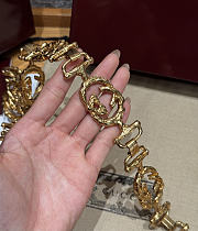 Gucci Chain Belt Interlocking G Cut-Out Gold - 5