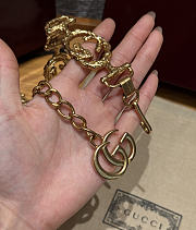Gucci Chain Belt Interlocking G Cut-Out Gold - 4