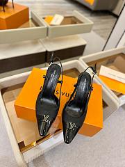 LV City Slingback Pump Black 1AITFA - 2