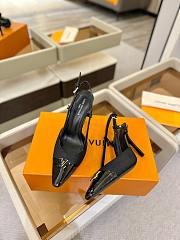 LV City Slingback Pump Black 1AITFA - 3