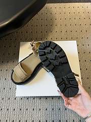 Prada Canvas Sandals Military Green 1X466O - 4