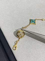 LV Color Blossom BB Star and Sun Multi-Motif Bracelet Yellow Gold Amazonite and Diamonds Q05979 - 4