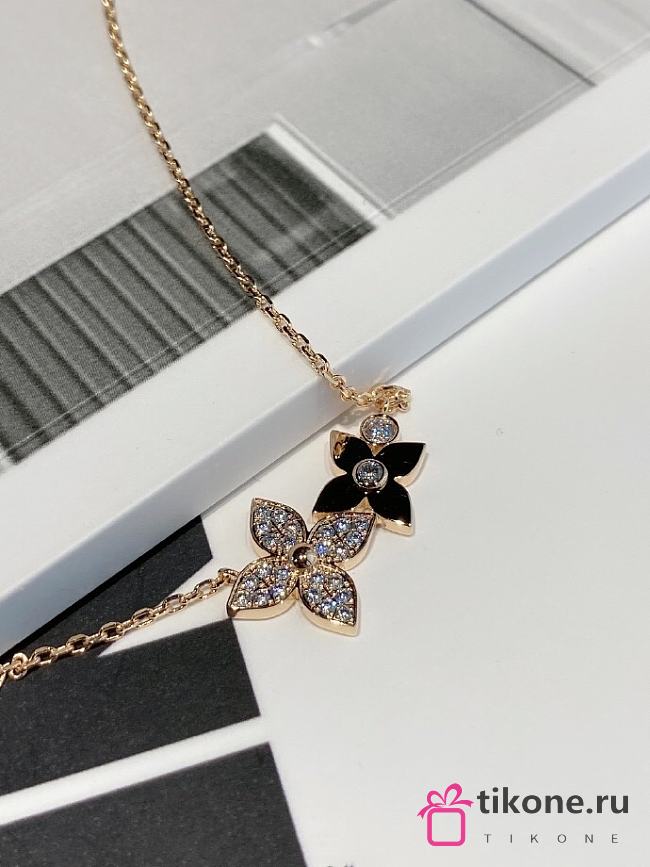 LV Idylle Blossom Necklace Pink Gold and Diamonds Q93689 - 1