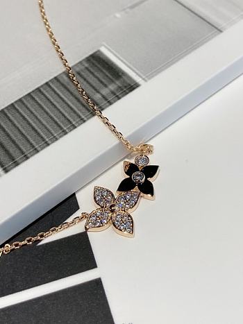 LV Idylle Blossom Necklace Pink Gold and Diamonds Q93689