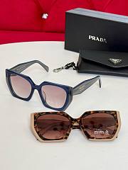 Prada PR15WS Rectangular Sunglasses Caramel - 6