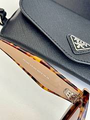 Prada PR15WS Rectangular Sunglasses Caramel - 5