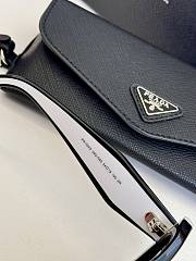 Prada PR15WS Rectangular Sunglasses Black - 6