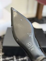 Chanel Mary Janes Patent Calfskin Black 35mm - 4