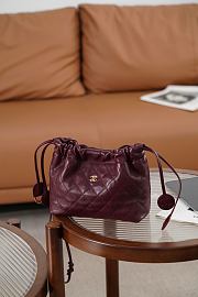 Chanel Clutch With Leather Strap Lambskin & Gold-Tone Metal Black - 18x12x5cm - 3