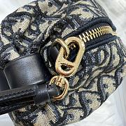 Dior Bow Pouch Blue Dior Oblique Jacquard - 20x11x8cm - 3