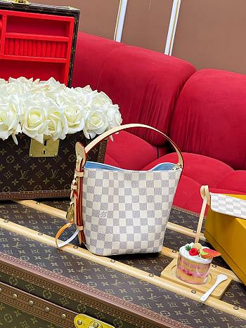 LV All In BB Damier Azur Canvas N40855 - 16x18x12cm