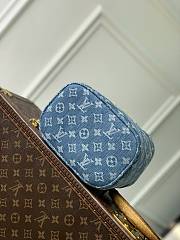 LV Nice Mini Monogram Denim M27946 - 20x13.5x12cm - 6