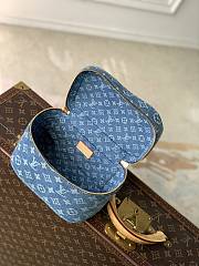 LV Nice Mini Monogram Denim M27946 - 20x13.5x12cm - 5