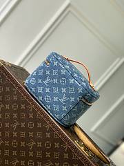 LV Nice Mini Monogram Denim M27946 - 20x13.5x12cm - 4