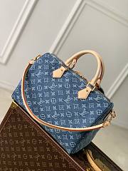 LV Speedy Soft 30 Monogram Denim M14430 - 30x21x17cm - 1
