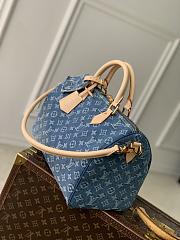 LV Speedy Soft 30 Monogram Denim M14430 - 30x21x17cm - 2