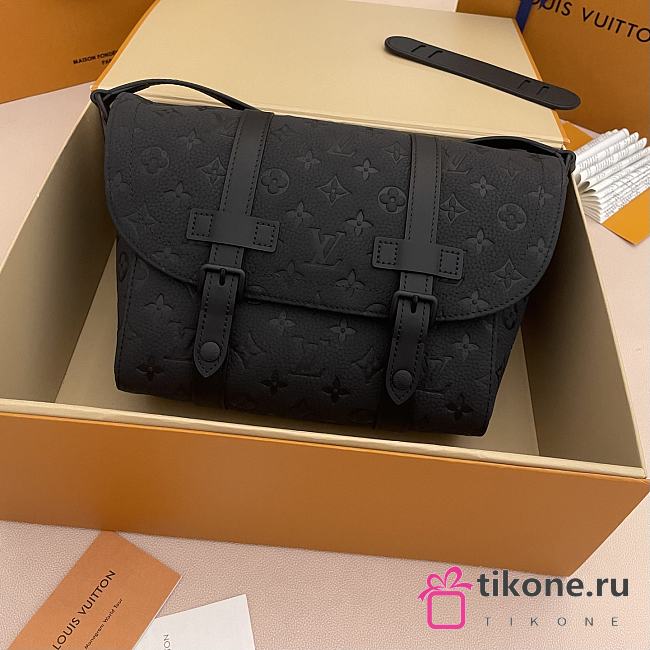 LV Christopher Messenger Taurillon Monogram Black M28324 - 29x25x9cm - 1