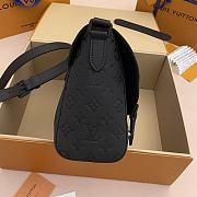 LV Christopher Messenger Taurillon Monogram Black M28324 - 29x25x9cm - 5