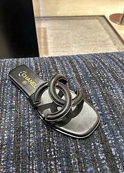 Chanel Mules Lamskin Black - 2