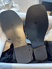 Chanel Mules Lamskin Black - 3
