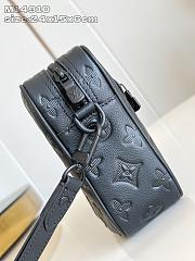 LV Pochette Kasai Monogram Shadow Leather Black M14910 - 24.5x15.5x6cm - 3