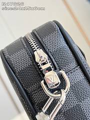 LV Pochette Kasai Damier Graphite Canvas N47626 - 24.5x15.5x6cm - 6