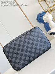 LV Pochette Kasai Damier Graphite Canvas N47626 - 24.5x15.5x6cm - 3