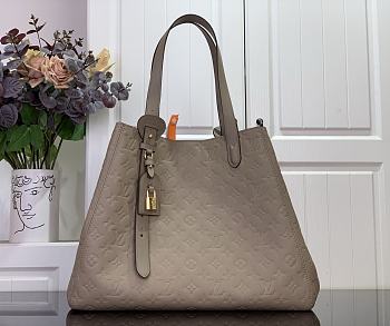 LV All In One MM Monogram Empreinte Leather Tourterelle M25889 - 56.5x30.5x17cm