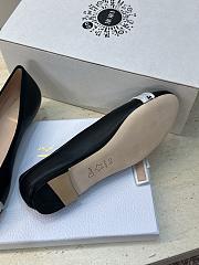 Dior J'Adior Ballet Flat Black Lambskin  - 4