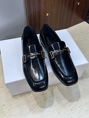 Monsieur Dior Loafer Black Crinkled Patent Calfskin - 1