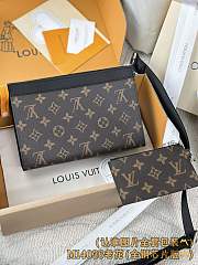 LV Gaston Wearable Wallet Monogram Canvas M14036 - 22x14.5x4.5cm - 4
