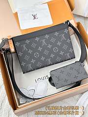 LV Gaston Wearable Wallet Monogram Eclipse M81124 - 22x14.5x4.5cm - 6