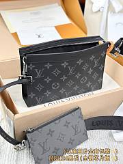 LV Gaston Wearable Wallet Monogram Eclipse M81124 - 22x14.5x4.5cm - 4