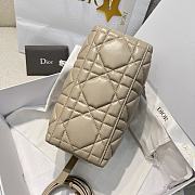 Dior Medium Nomad Bag Latte Macro Macrocannage Calfskin - 22x13x9.5cm - 6
