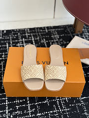LV Lily Flat Mule Beige 1AHM99  - 6